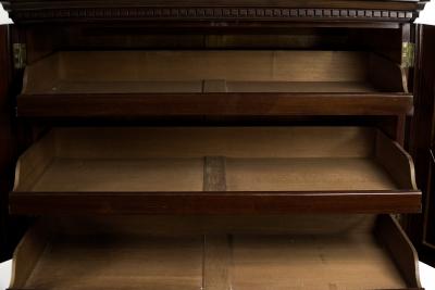  Morris Co Morris Co A Superior Quality Aesthetic Movement Walnut Tallboy