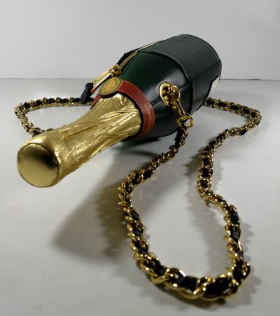  Moschino Champagne Bag Moschino Italy Trompe loeil