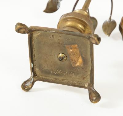  Mottahedeh Mottahedeh Silver Pear Tree Candlesticks