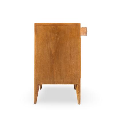  Mount Airy Furniture Company Mount Airy Facade Mid Century Walnut and Brass Credenza