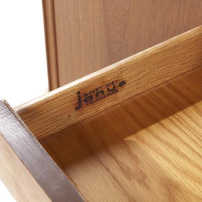  Mount Airy Furniture Company Mount Airy Janus Mid Century Walnut 14 Drawer Lowboy Dresser