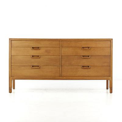  Mount Airy Furniture Company Mount Airy Janus Mid Century Walnut 8 Drawer Dresser