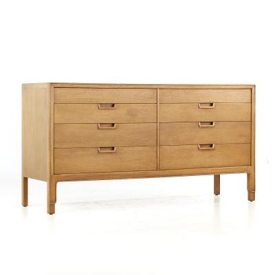  Mount Airy Furniture Company Mount Airy Janus Mid Century Walnut 8 Drawer Dresser
