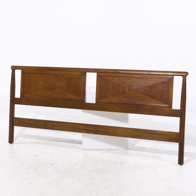  Mount Airy Furniture Company Mount Airy Janus Mid Century Walnut King Headboard