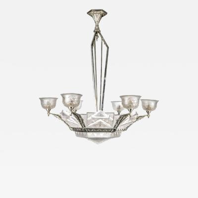  Muller Fres Luneville Muller Freres Chandelier