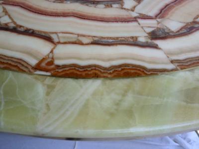 Muller of Mexico Muller Onyx Top Arturo Pani Coffee Table Mexico circa 1960