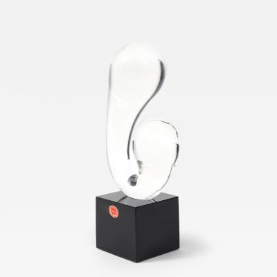  Murano 1960s Modern Murano Glass Sculpture