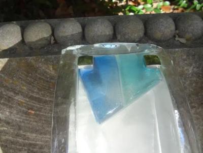  Murano 5 Pair of Mid Century Modern Cubist Murano Sconces