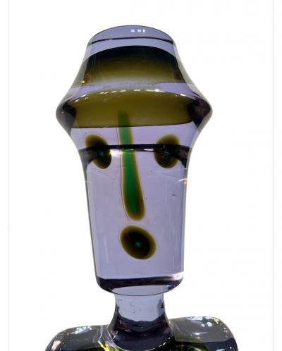  Murano Cenedese Murano Glass Sculpture Style of Picasso