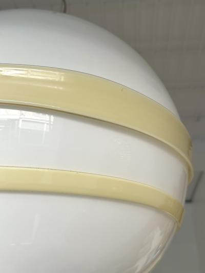  Murano Due Saturn Ball Murano Glass Pendant Lighting by Murano Due Italy 1990s