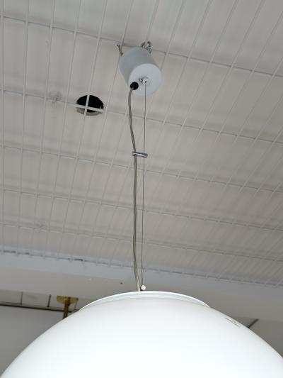  Murano Due Saturn Ball Murano Glass Pendant Lighting by Murano Due Italy 1990s