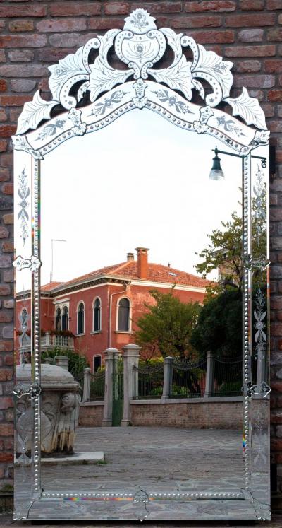  Murano Estate sized Venetian Mirror from Murano