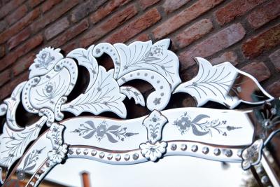 Murano Estate sized Venetian Mirror from Murano