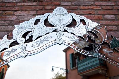  Murano Estate sized Venetian Mirror from Murano