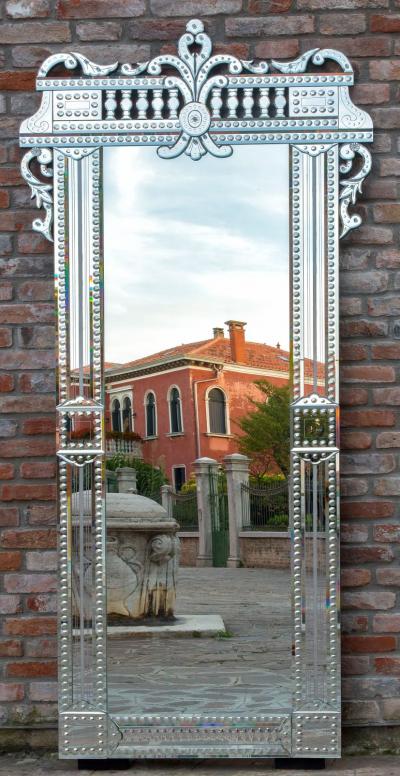  Murano Exquisite Hand Made Venetian Mirror from Murano Italy