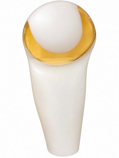  Murano Gino Vistosi Murano Ghost Table Lamp Italy 1970