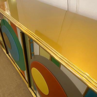 Murano Glass CIRCLES Murano glass sideboard