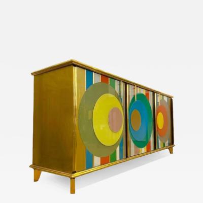  Murano Glass CIRCLES Murano glass sideboard