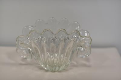  Murano Glass Hand Sculpted Shell Shape MURANO Glass Bowl