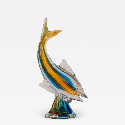 Murano Glass Hand blown Fish Figurine