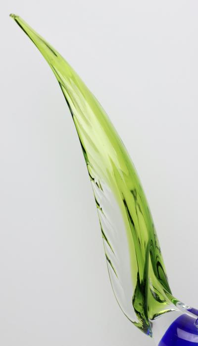  Murano Glass Murano Art Glass Sculpture of a Pheasant Italy 1960