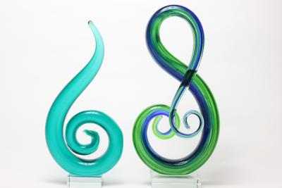  Murano Glass Murano Art Glass Sculptures 1980 Italy