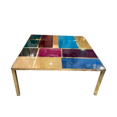  Murano Glass Murano Glass Mosaic Coffee Table