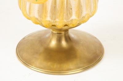  Murano Glass Sommerso 1960s Murano Glass Table Lamp