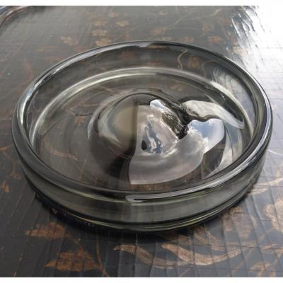  Murano Glass Sommerso Murano Sommerso Decorative Bowl