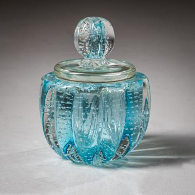  Murano Hollywood Regency Style Murano Glass Bottles Italy Mid 20th Century