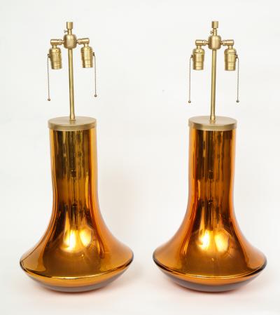  Murano Luxury Glass MGL Donghia Gold Murano Glass Lamps