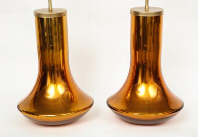  Murano Luxury Glass MGL Donghia Gold Murano Glass Lamps