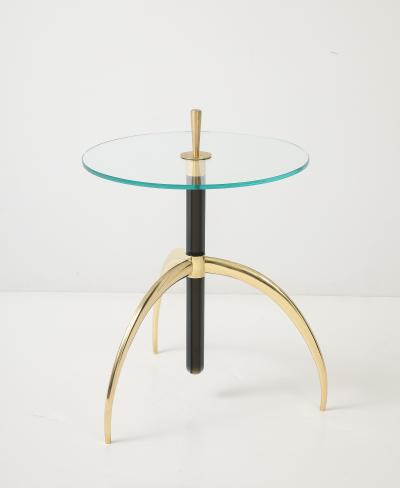  Murano Luxury Glass MGL Green Murano Glass Side Table 1 of 2