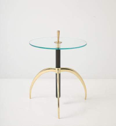  Murano Luxury Glass MGL Green Murano Glass Side Table 1 of 2