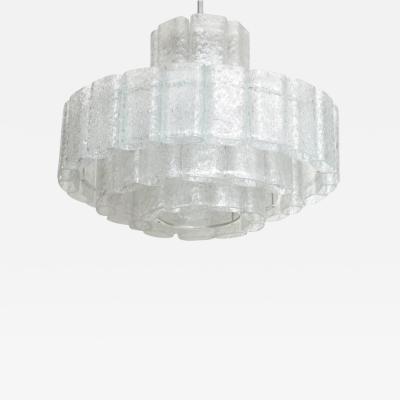  Murano Luxury Glass MGL Murano Ice Glass Chandelier