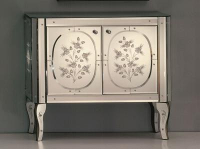  Murano Mirrored Cabinet Custom Made in Murano