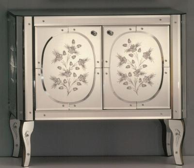  Murano Mirrored Cabinet Custom Made in Murano