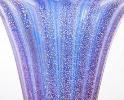  Murano Murano Glass 24K Decorative Vase 1950s Design