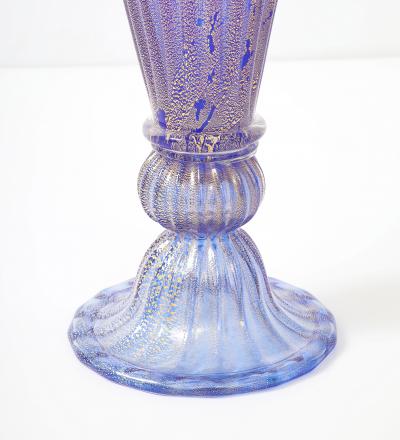  Murano Murano Glass 24K Decorative Vase 1950s Design
