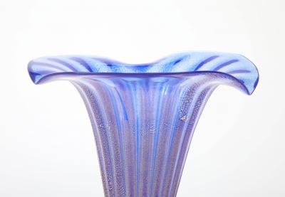  Murano Murano Glass 24K Decorative Vase 1950s Design