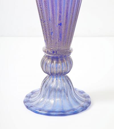  Murano Murano Glass 24K Decorative Vase 1950s Design
