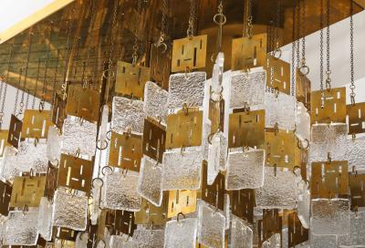  Murano Murano Glass Chandelier
