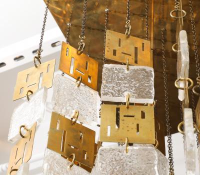 Murano Murano Glass Chandelier