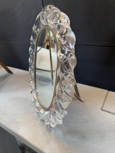  Murano Murano Hand Cast Glass Table Mirror