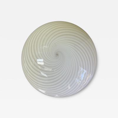  Murano Murano glass swirled ceiling flushmount light