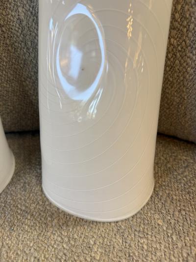  Murano Pair of Murano Spiral Glass Wall Sconces