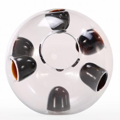  Murano Rare Murano Glass Vase by Vistosi