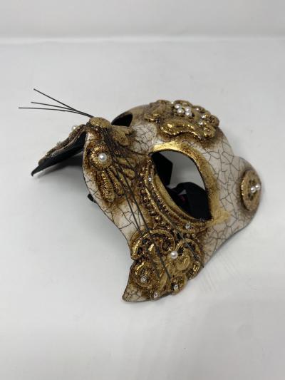  Murano Venetian Cat Mask