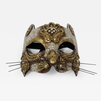  Murano Venetian Cat Mask