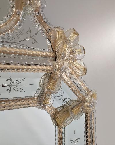  Murano Venetian Mirror by Fratelli Tosi